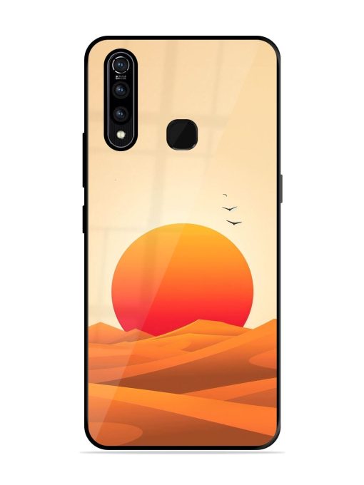 Desert Sunset Glossy Soft Edge Case for Vivo Z1 Pro Chachhi