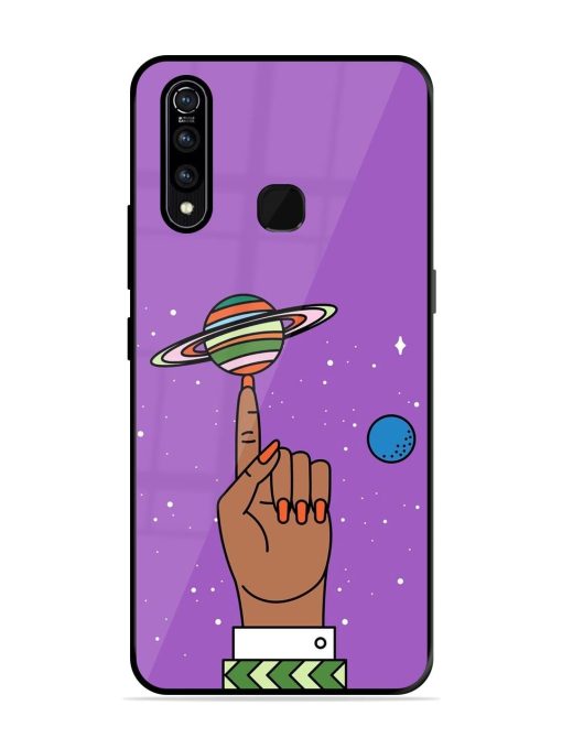 Spinning The Universe Glossy Soft Edge Case for Vivo Z1 Pro Chachhi