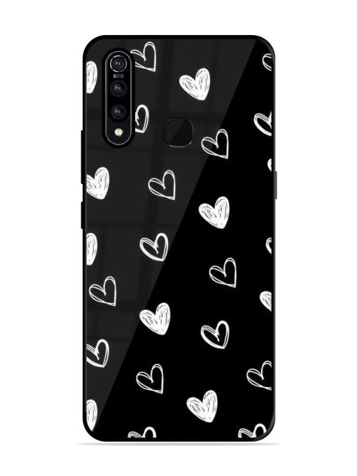 Scattered Hearts Glossy Soft Edge Case for Vivo Z1 Pro Chachhi