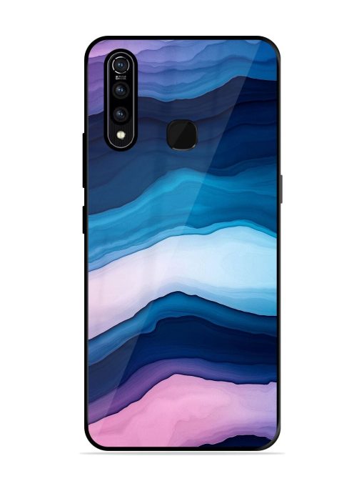 Oceanic Layers Glossy Soft Edge Case for Vivo Z1 Pro Chachhi