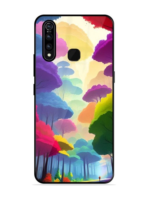 Rainbow Road Glossy Soft Edge Case for Vivo Z1 Pro Chachhi