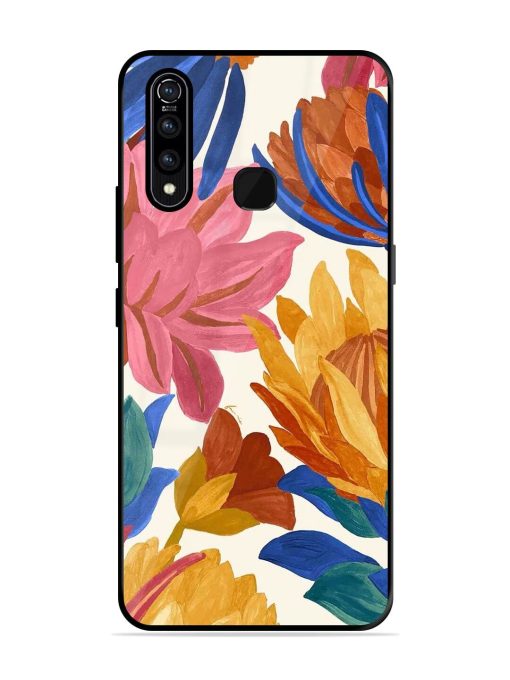 Blooming Tapestry Glossy Soft Edge Case for Vivo Z1 Pro Chachhi