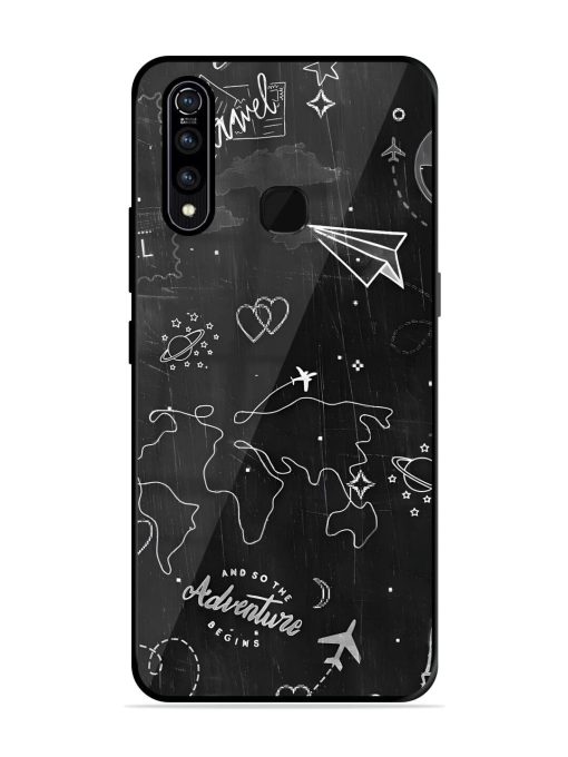 Wanderlust Sketchbook Glossy Soft Edge Case for Vivo Z1 Pro Chachhi