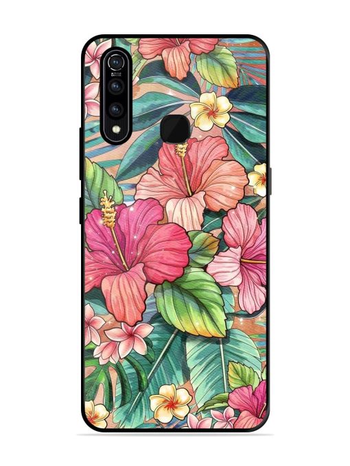 Tropical Tapestry Glossy Soft Edge Case for Vivo Z1 Pro Chachhi