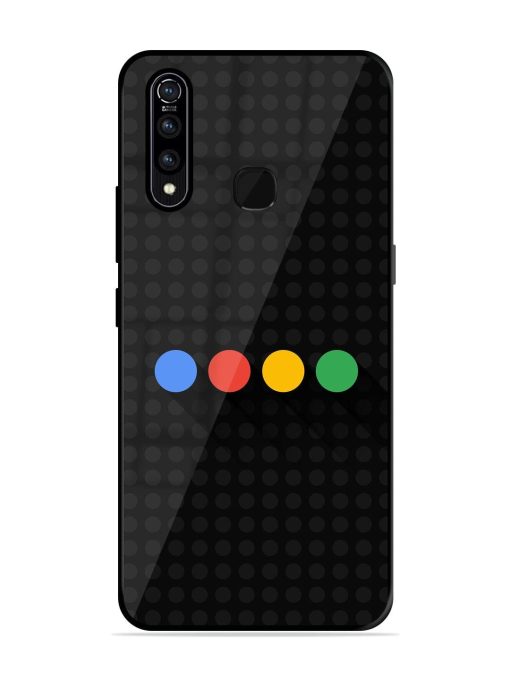 Google Dots Glossy Soft Edge Case for Vivo Z1 Pro Chachhi