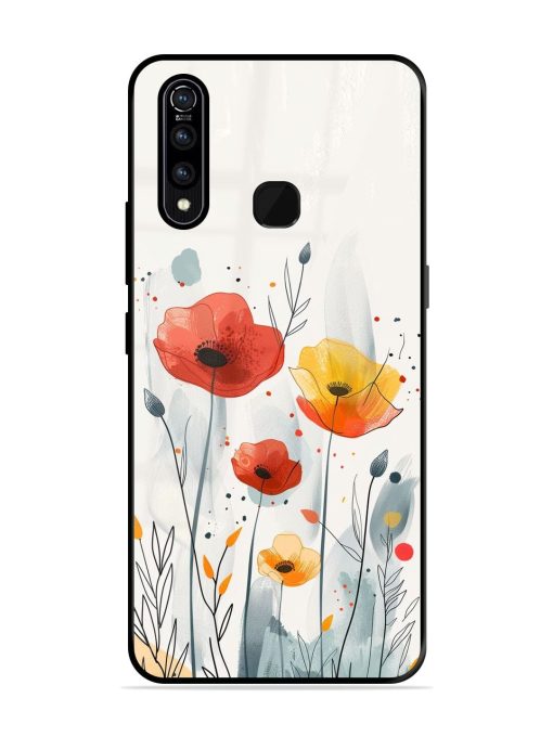 Poppy Fields Glossy Soft Edge Case for Vivo Z1 Pro Chachhi