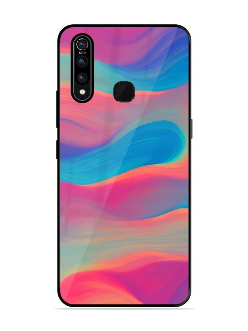 Wavy Wonder Glossy Soft Edge Case for Vivo Z1 Pro Chachhi