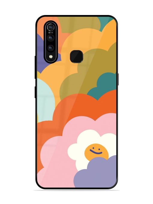 Happy Flower Power Glossy Soft Edge Case for Vivo Z1 Pro Chachhi