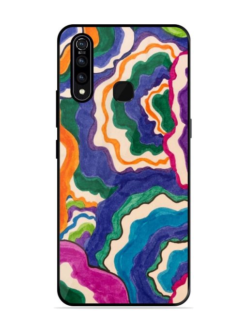 Wavy Wonder Glossy Soft Edge Case for Vivo Z1 Pro Chachhi