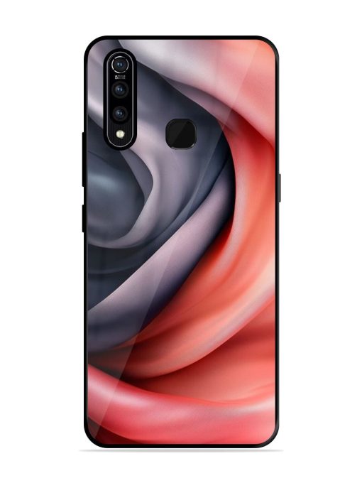 Swirling Silk Glossy Soft Edge Case for Vivo Z1 Pro Chachhi