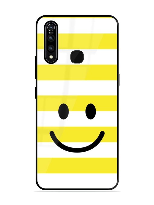 Smiling Stripes Glossy Soft Edge Case for Vivo Z1 Pro Chachhi