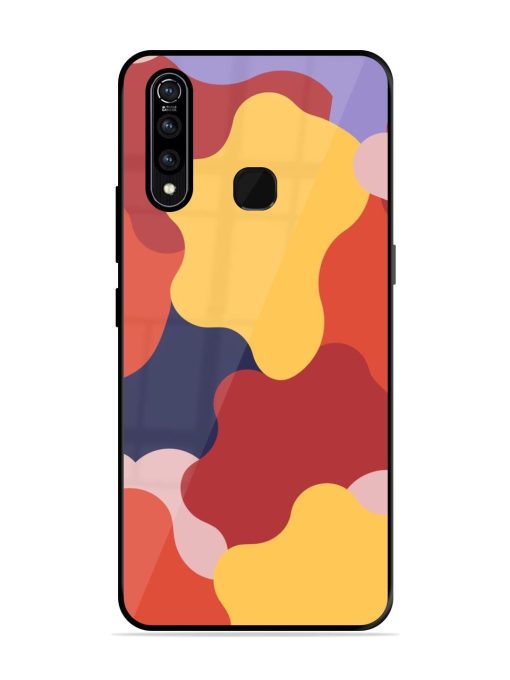 Gooey Color Chaos Glossy Soft Edge Case for Vivo Z1 Pro