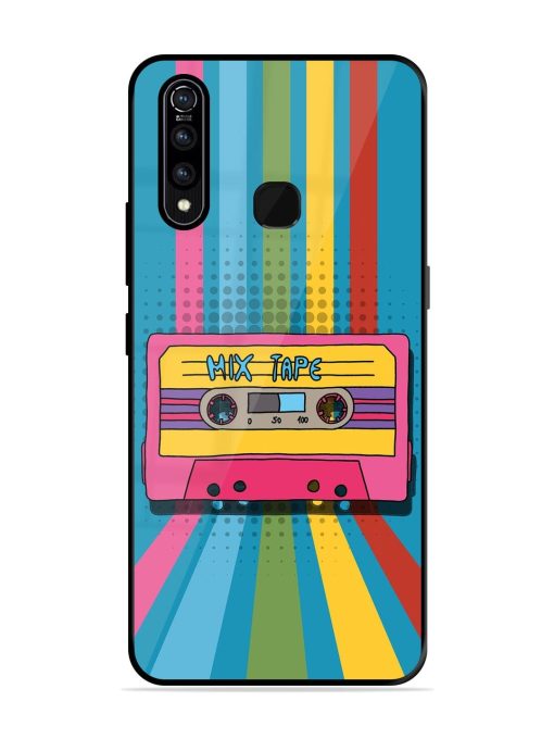 Retro Cassette Tapes Glossy Soft Edge Case for Vivo Z1 Pro Chachhi