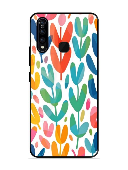 Rainbow Of Blooms Glossy Soft Edge Case for Vivo Z1 Pro Chachhi