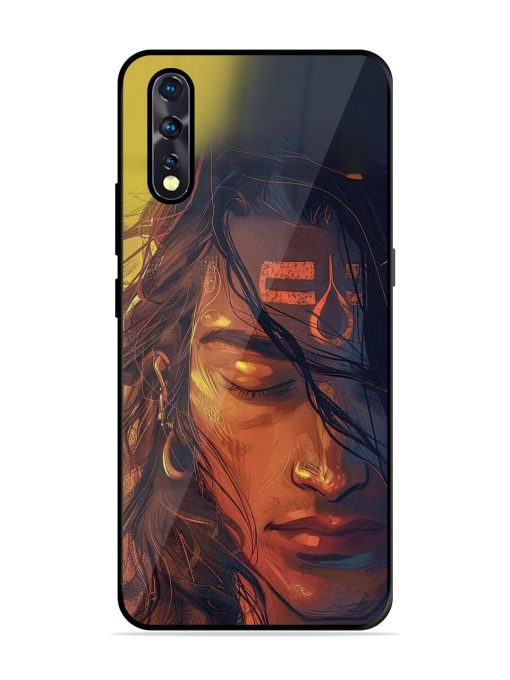 Tranquil Shiva Glossy Soft Edge Case for Vivo Z1X Chachhi