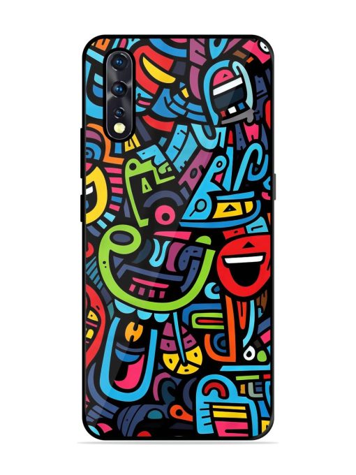 Doodlephoria Glossy Soft Edge Case for Vivo Z1X Chachhi