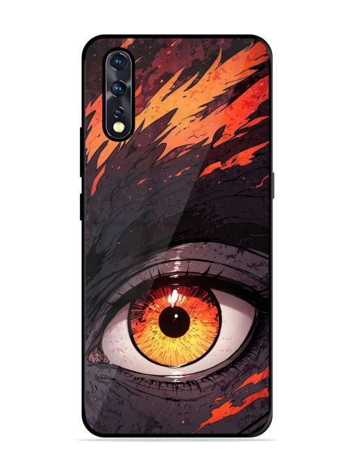 Inferno Gaze Glossy Soft Edge Case for Vivo Z1X Chachhi