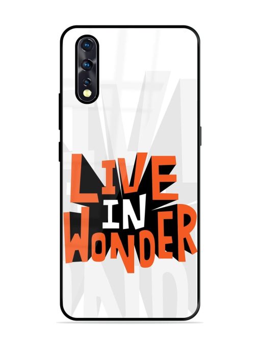 Wonder Burst Glossy Soft Edge Case for Vivo Z1X Chachhi