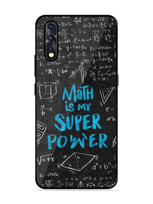 Math Magic Glossy Soft Edge Case for Vivo Z1X Chachhi