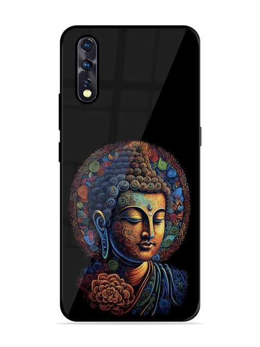 Stained Glass Serenity Glossy Soft Edge Case for Vivo Z1X Chachhi