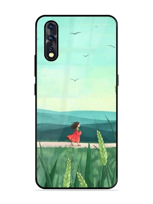 Solitude'S Serenity Glossy Soft Edge Case for Vivo Z1X Chachhi