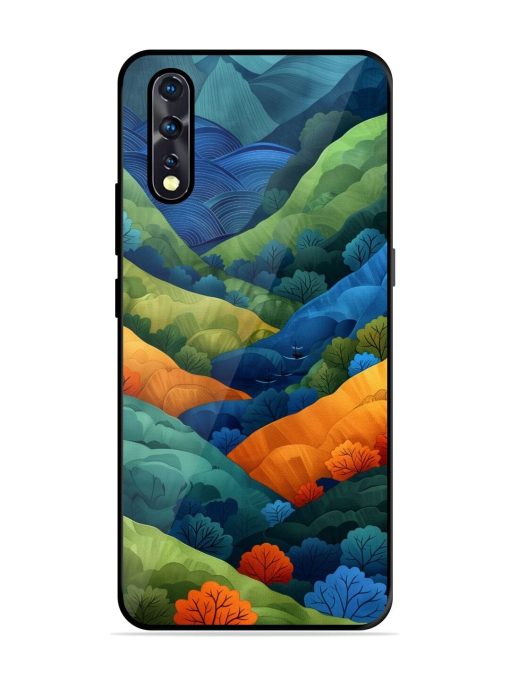 Serene Summits Glossy Soft Edge Case for Vivo Z1X Chachhi