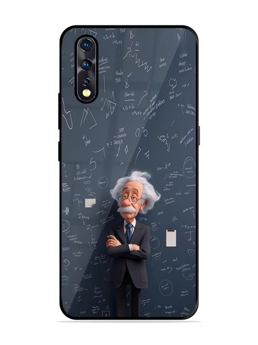 Albert Einstein Glossy Soft Edge Case for Vivo Z1X Chachhi