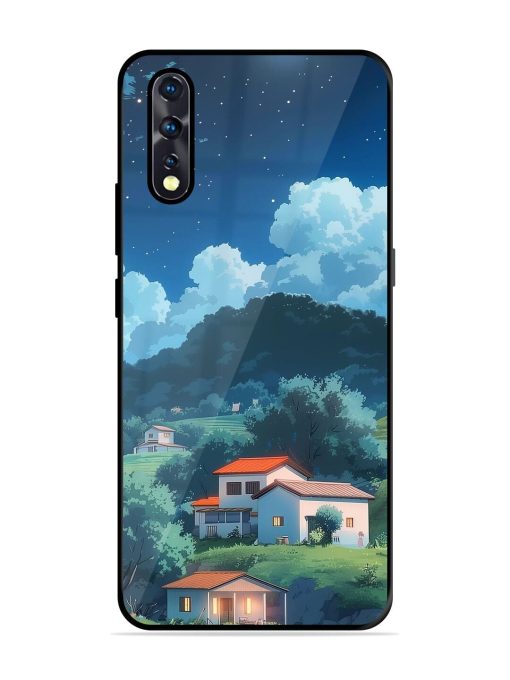 Peaceful Nightscape Glossy Soft Edge Case for Vivo Z1X