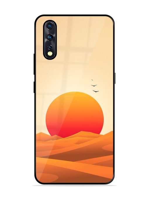 Desert Sunset Glossy Soft Edge Case for Vivo Z1X Chachhi