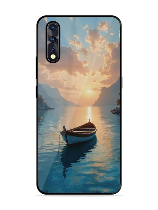 Serene Sunset Glossy Soft Edge Case for Vivo Z1X Chachhi