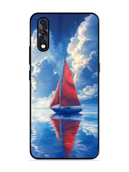 Crimson Sails Glossy Soft Edge Case for Vivo Z1X Chachhi