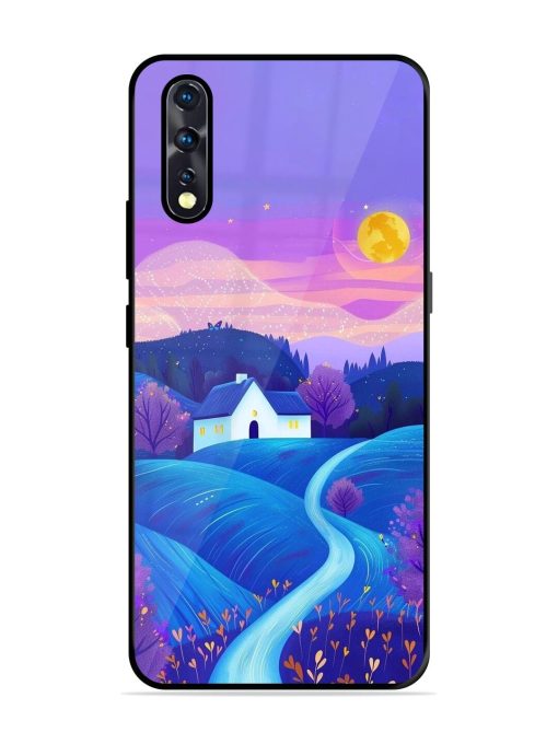 Moonlit Meadow Glossy Soft Edge Case for Vivo Z1X Chachhi