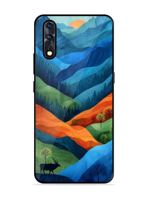 Layers Of The Land Glossy Soft Edge Case for Vivo Z1X Chachhi