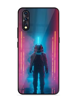 Neon Astronaut Glossy Soft Edge Case for Vivo Z1X