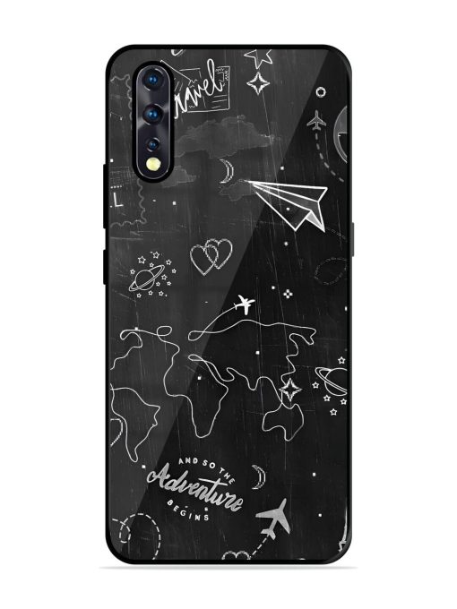 Wanderlust Sketchbook Glossy Soft Edge Case for Vivo Z1X Chachhi