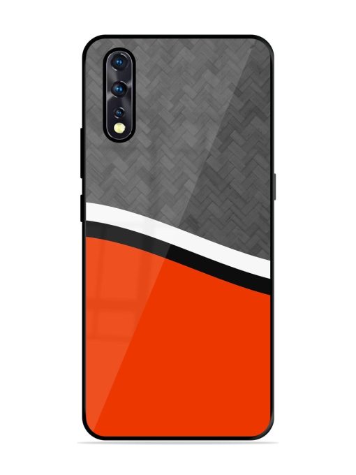 Bold Contrast Glossy Soft Edge Case for Vivo Z1X Chachhi