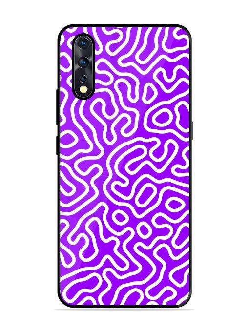 Wavy Wonder Glossy Soft Edge Case for Vivo Z1X Chachhi