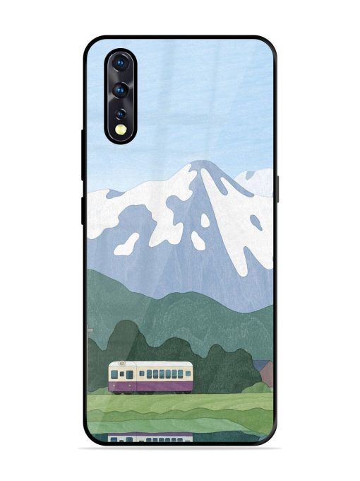 Mountainside Reflections Glossy Soft Edge Case for Vivo Z1X Chachhi