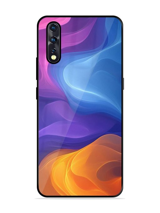 Cosmic Currents Glossy Soft Edge Case for Vivo Z1X Chachhi