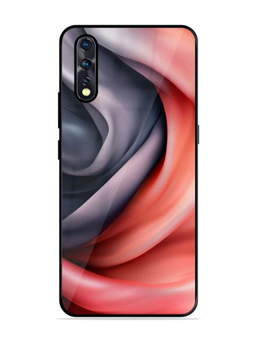 Swirling Silk Glossy Soft Edge Case for Vivo Z1X Chachhi