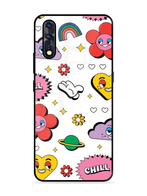 Whimsical Wonderland Glossy Soft Edge Case for Vivo Z1X Chachhi