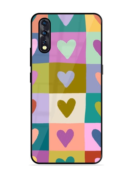 Box Of Hearts Glossy Soft Edge Case for Vivo Z1X Chachhi