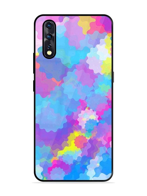 Psychedelic Cloud Burst Glossy Soft Edge Case for Vivo Z1X Chachhi