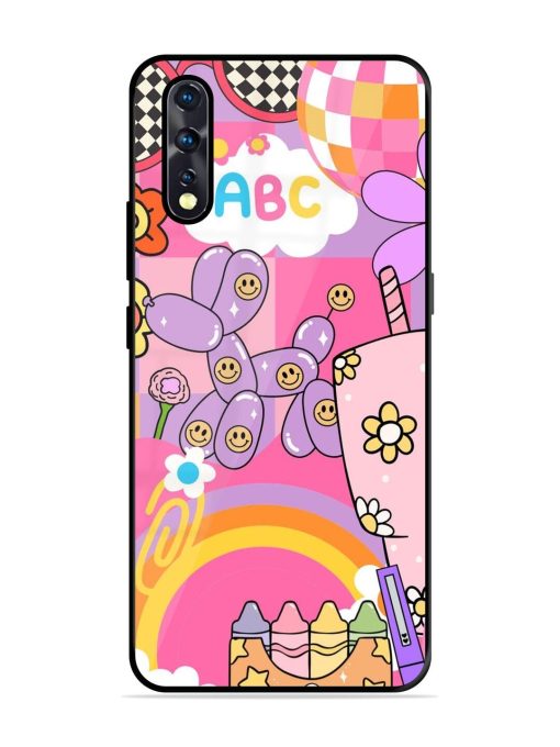 Whimsical Y2K Chaos Glossy Soft Edge Case for Vivo Z1X Chachhi