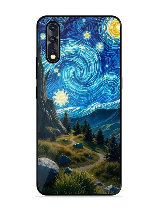 Starry Night In The Shire Glossy Soft Edge Case for Vivo Z1X Chachhi