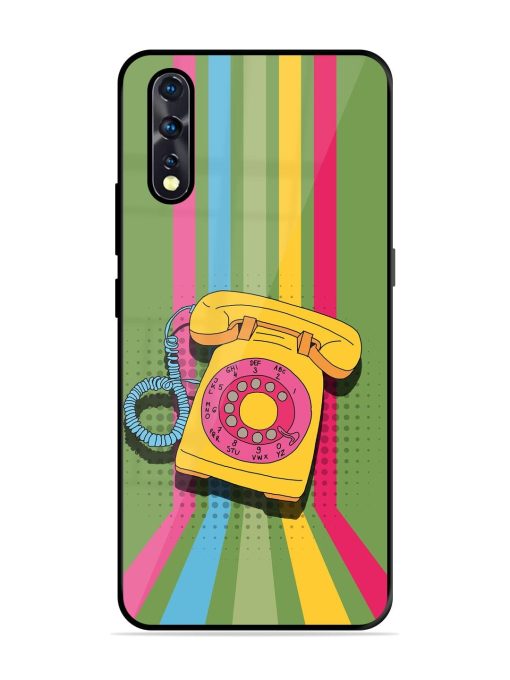 Retro Dialer Glossy Soft Edge Case for Vivo Z1X Chachhi