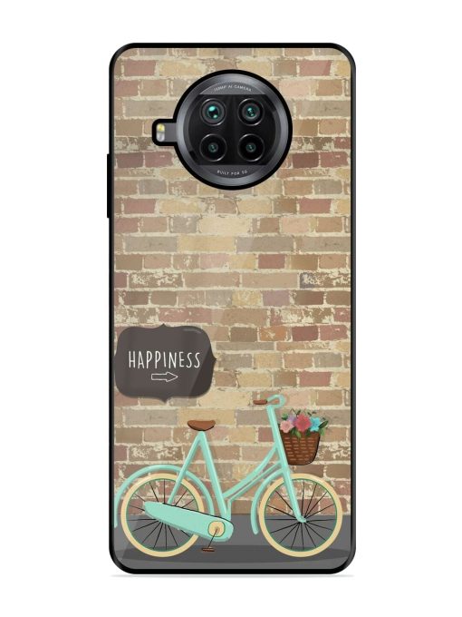 Pedaling Towards Happiness Glossy Soft Edge Case for Xiaomi Mi 10I (5G) Chachhi