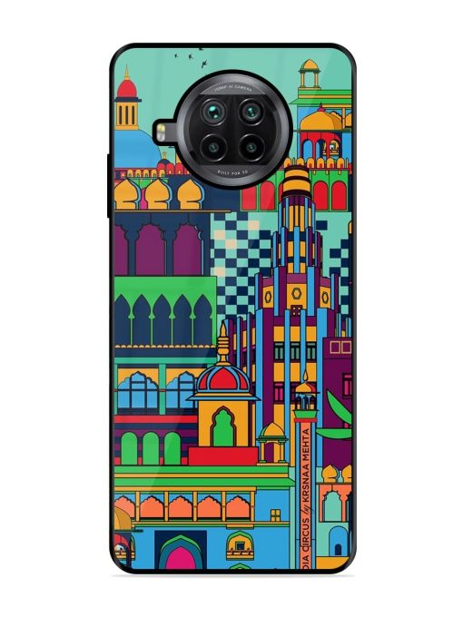 Indian Tapestry Glossy Soft Edge Case for Xiaomi Mi 10I (5G) Chachhi