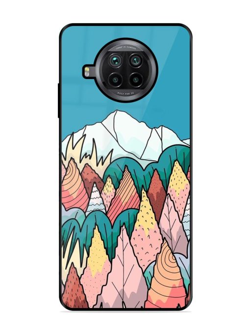 Mountain Dreamscape Glossy Soft Edge Case for Xiaomi Mi 10I (5G) Chachhi