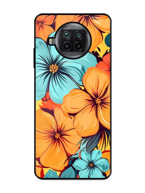 Tropical Bloom Glossy Soft Edge Case for Xiaomi Mi 10I (5G) Chachhi